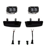 Baja Designs 19-22 Dodge RAM 2500/3500 S2 SAE Fog Pocket Light Kit - Clear 448165