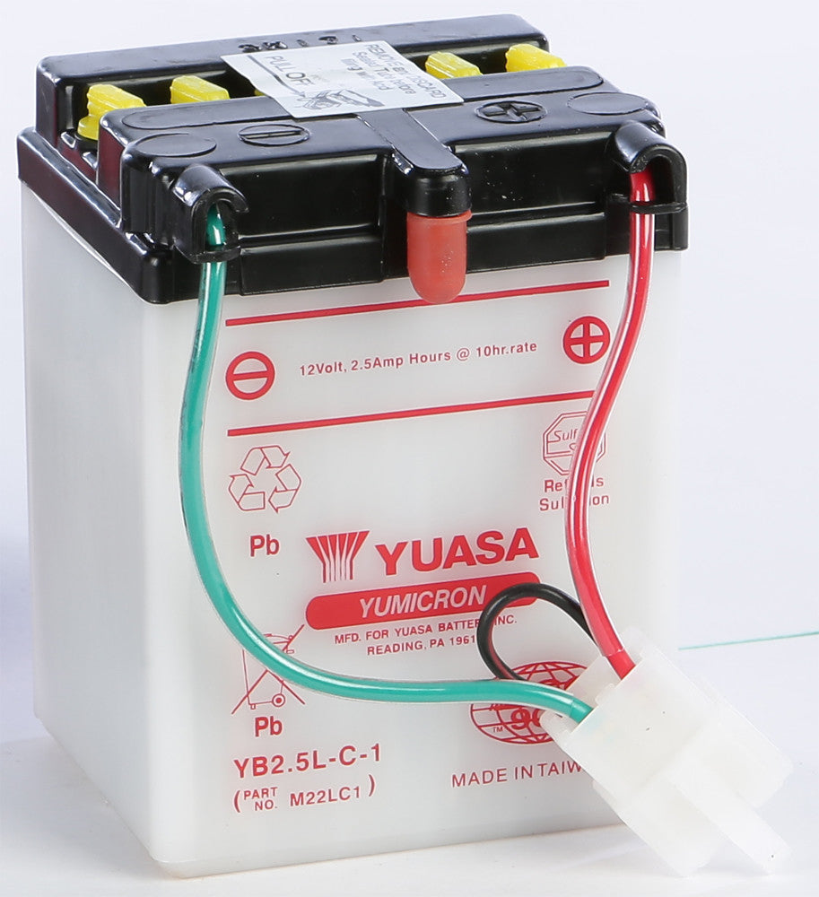 YUASA Battery Yb2.5l-C-1 Conventional YUAM22LC1