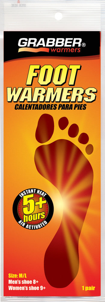 GRABBER Foot Warmers 30/Pk FWMLES