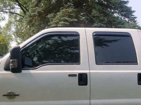 EGR 99+ Ford Super Duty Crew Cab In-Channel Window Visors - Set of 4 (573511) 573511