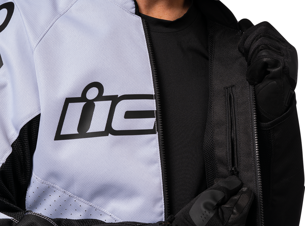 ICON Hooligan™ CE Jacket - White - Small 2820-5797