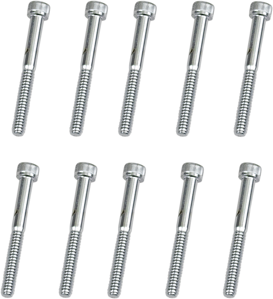 DRAG SPECIALTIES Bolts - Socket-Head - Knurled - 10-24 x 2" MPB199