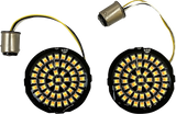 CUSTOM DYNAMICS Amber/White LED Turn Signal Inserts GEN-4-AW-1157