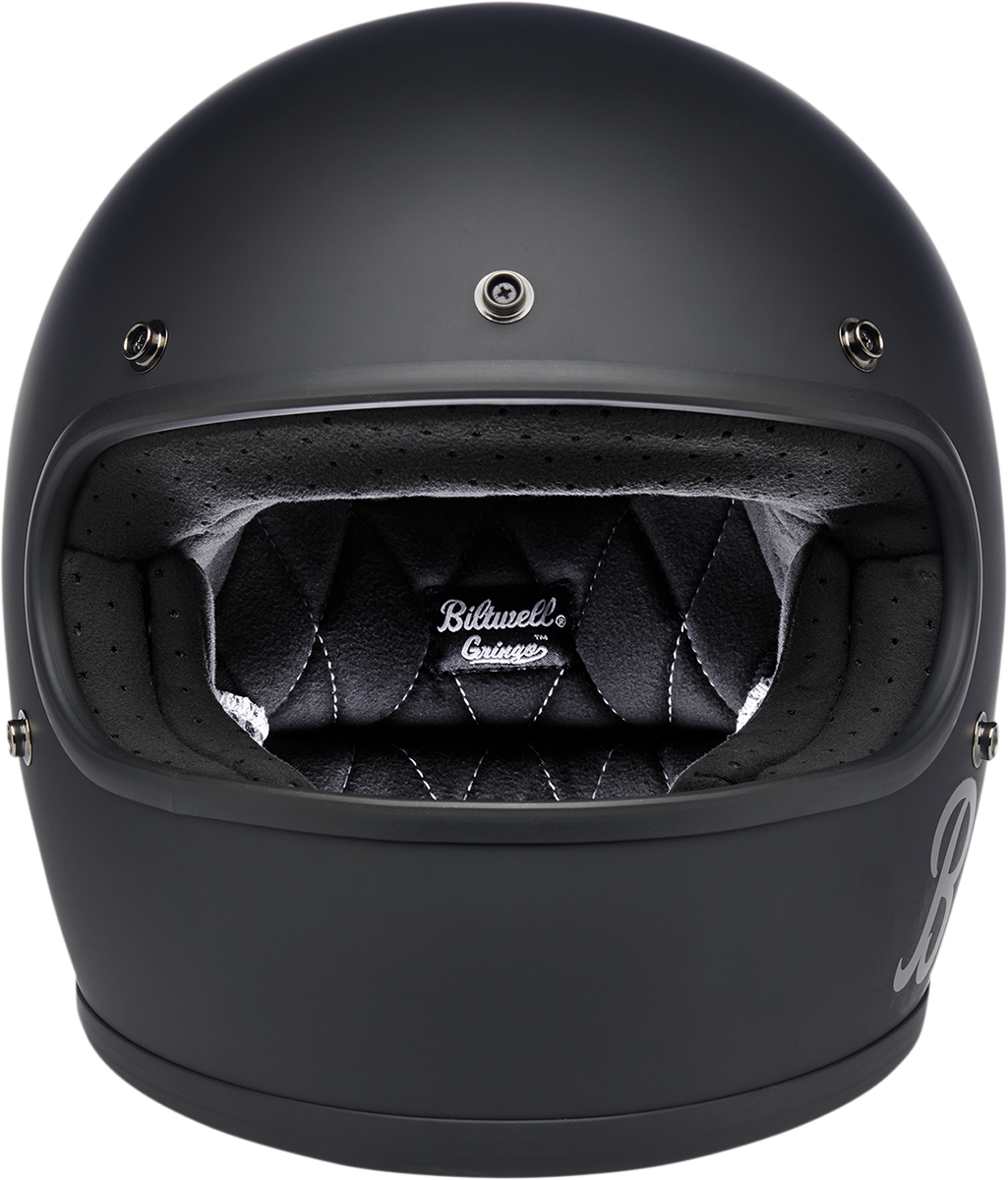 BILTWELL Gringo Helmet - Flat Black Factory - Medium 1002-638-103