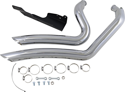 VANCE & HINES Big Radius Exhaust - Chrome 26067