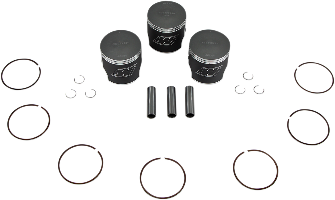 WISECO Piston Kit - Kawasaki 750 - 72.00 mm Forged K107