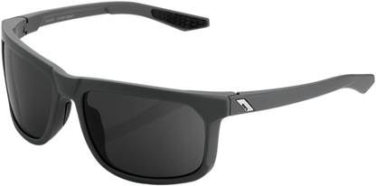 100% Hakan Sunglasses - Gray - Smoke 61036-188-57