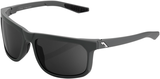 100% Hakan Sunglasses - Gray - Smoke 61036-188-57