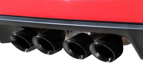 Corsa Black Xtreme Axle-Back Exhaust w/Dual Black 3.5in Tips 09-13 Chevrolet Corvette C6 6.2L V8 14470BLK