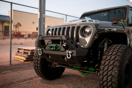 DV8 Offroad 18-22 Jeep Gladiator Wrangler LED Projector Headlights HLCJL-02
