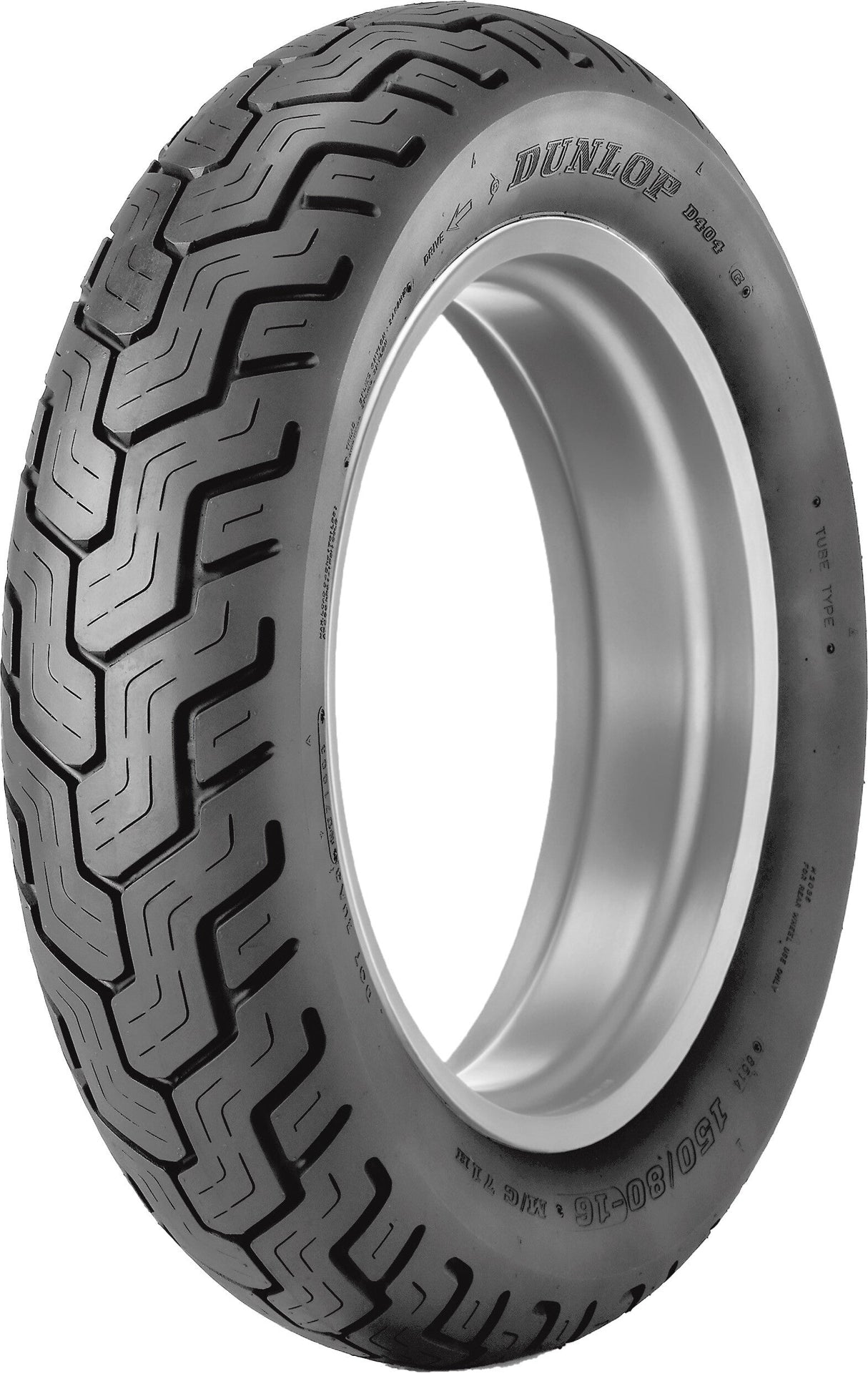 DUNLOP Tire D404 Rear 150/80-16 71h Bias Tl 45605612