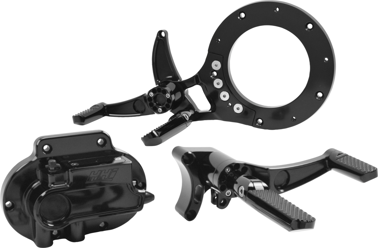 HAWG HALTERS INC Mid-Cntrl Kit Cbl Clutch Black Flh 21-Up MCK-FC21AS-FK
