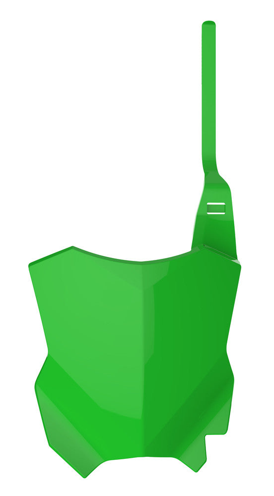 POLISPORT Front Number Plate Green 8665900001