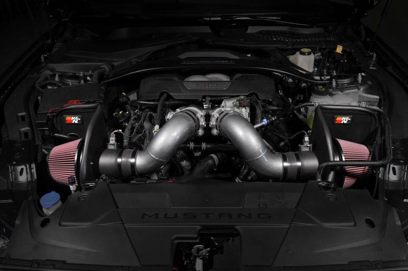 K&N 2024+ Ford Mustang V8 5.0L Typhoon Performance Air Intake System 69-3541TC