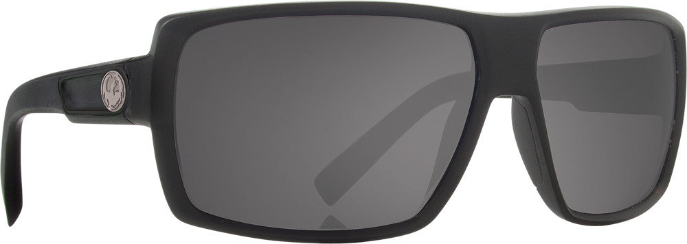 DRAGON Double Dos Sunglasses Jet W/Grey Lens 720-2190