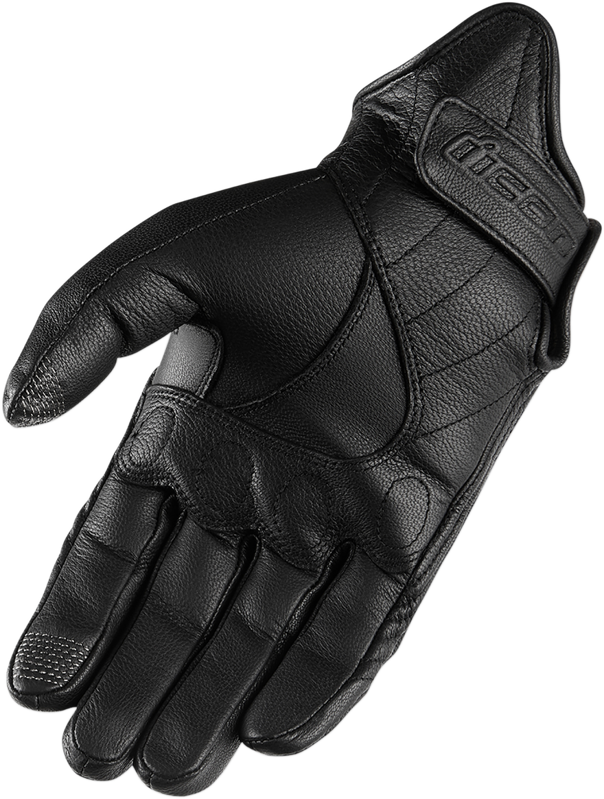 ICON Pursuit Classic™ Gloves - Black - Medium 3301-3838