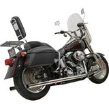 BASSANI XHAUST Dual Exhaust System - Chrome - Twin Cam - Softail  1S98P