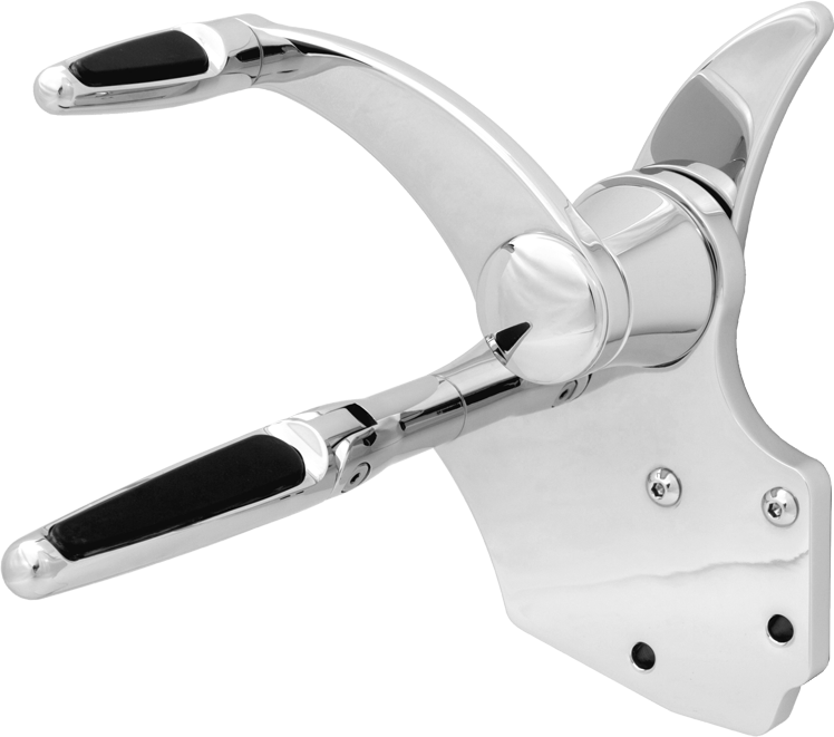HAWG HALTERS INC Ext Forward Cntrls Chrome Flh 14-Up FCK-F14CE-FR
