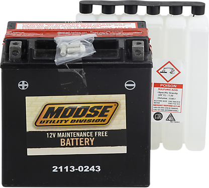 MOOSE UTILITY AGM Battery - YTX20CH-BS 2113-0243