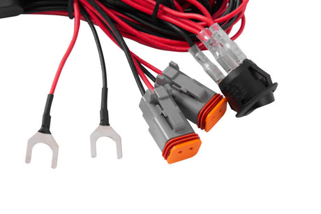 Diode Dynamics Light Duty Dual Output Light Bar Wiring Harness DD4033
