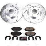 Power Stop 18-19 Hyundai Kona Front Z23 Evolution Sport Brake Kit K8011