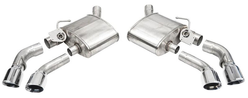 Corsa 16-20 Chevrolet Camaro SS/ZL1 6.2L V8 Polished Xtreme Axle-Back Exhaust (w/ Factory NPP Valve) 14789