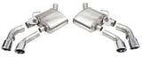 Corsa 16-20 Chevrolet Camaro SS/ZL1 6.2L V8 Polished Xtreme Axle-Back Exhaust (w/ Factory NPP Valve) 14789