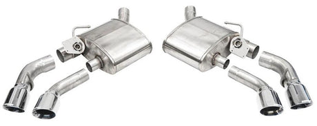 Corsa 16-20 Chevrolet Camaro SS/ZL1 6.2L V8 Polished Xtreme Axle-Back Exhaust (w/ Factory NPP Valve) 14789