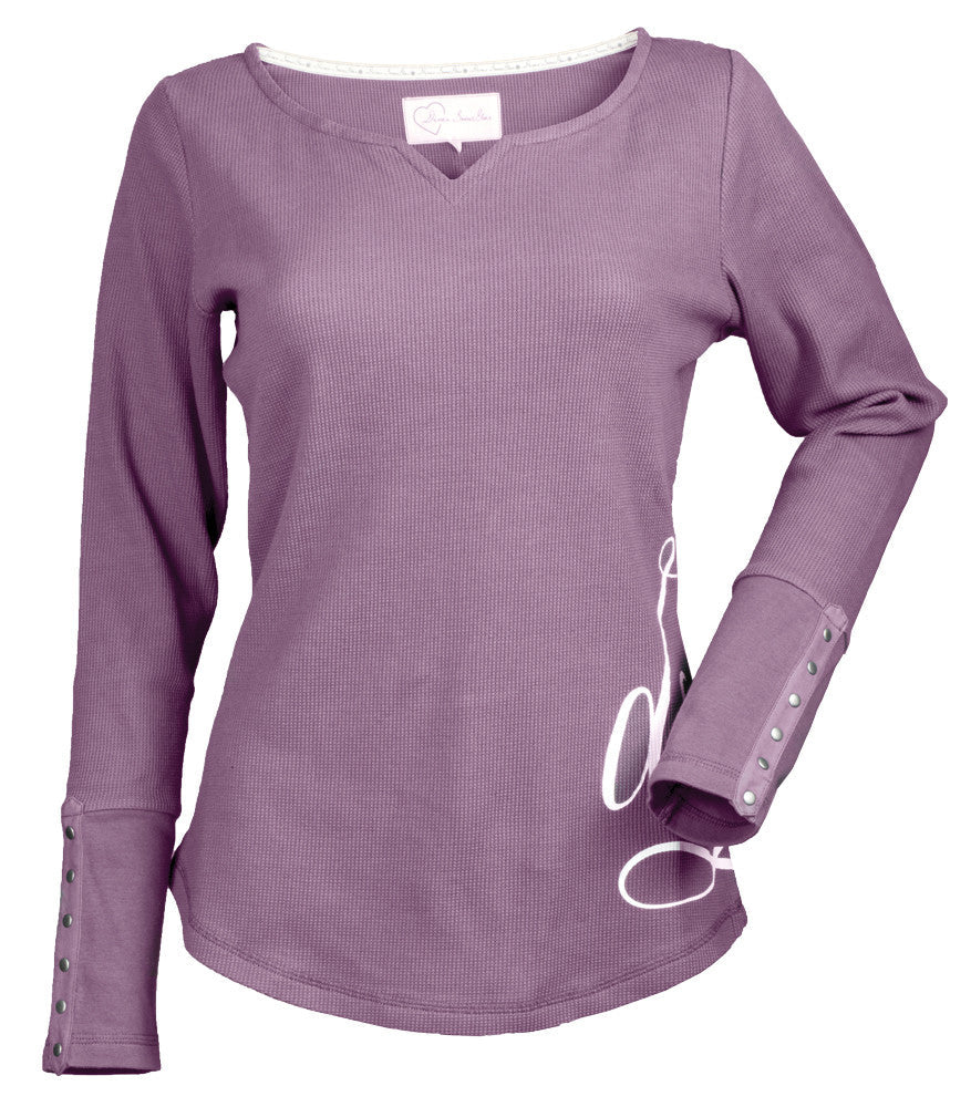 DSG Long Sleeve Thermal Dusty Rose L 35525