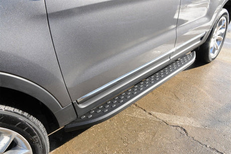 Deezee Universal Running Board Universal Cross Utility Vehicle NXc (Black Trim) DZ 16201