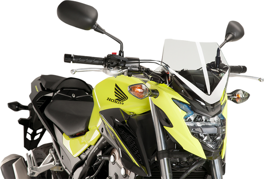 PUIG HI-TECH PARTS New Generation Windscreen - Clear - CB500F 8923W