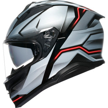AGV Hlmt K7 Jaeger Bk/Sv Md 2118399004-005-M