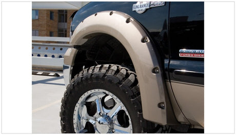 Bushwacker 99-07 Ford F-250 Super Duty Styleside Pocket Style Flares 4pc 81.0/96.0in Bed - Black 20914-02