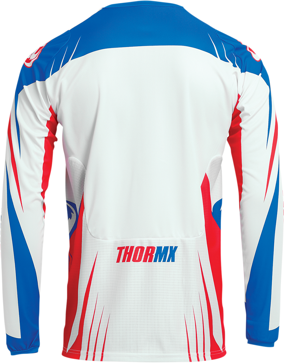 THOR Pulse 04 LE Jersey - Red/White/Blue - Medium 2910-6913