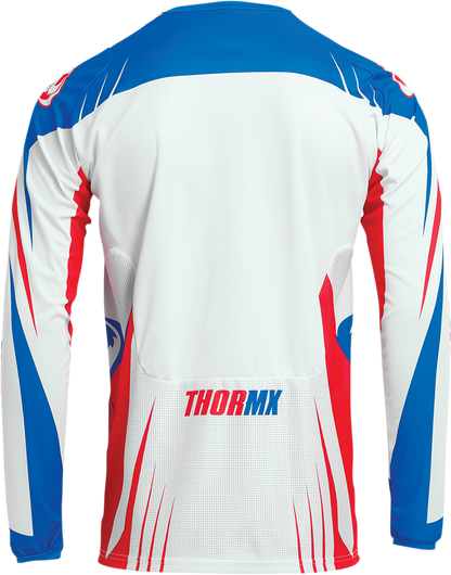 THOR Pulse 04 LE Jersey - Red/White/Blue - Medium 2910-6913