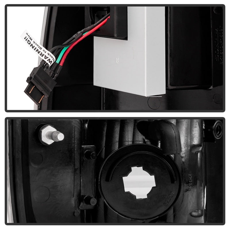 Spyder Ford Super Duty 08-15 LED Tail Lights Chrome ALT-YD-FS07-LED-C 5003904