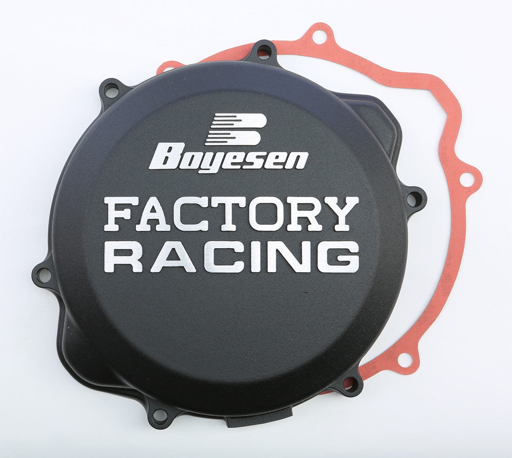 BOYESEN Factory Racing Clutch Cover Black CC-06XB