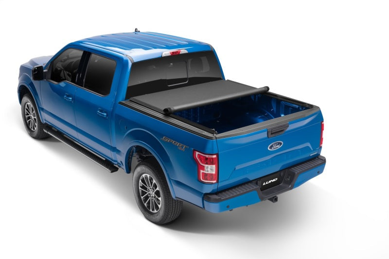 Lund 21+ Ford F-150 Genesis Elite Tri-Fold Tonneau Cover - Black 95869