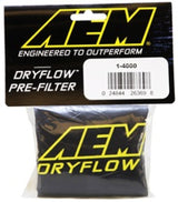 AEM Air Filter Wrap 6 inch Base 5 1/4 inch Top 5 inch Tall 1-4000