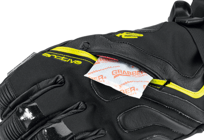 ARCTIVA Meridian Gloves - Black/Hi-Vis Yellow - XL 3340-1209