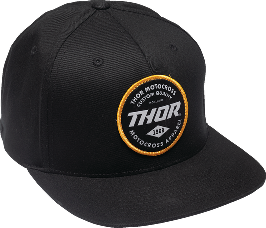 THOR Seal Snapback Hat - Black 2501-4001