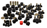 Energy Suspension 02-09 Nissan 350Z / 03-07 Infiniti G35 Coupe Black Hyper-Flex Master Bushing Set 7.18108G