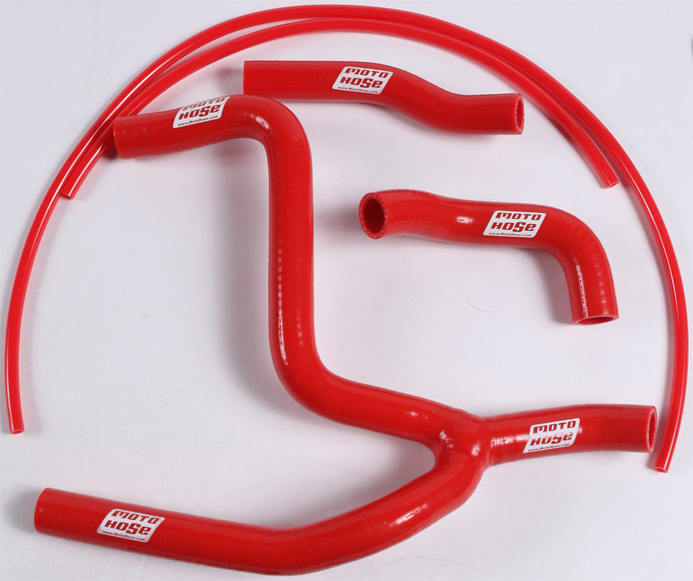 MOTO HOSESilicone Y-Hose Kit (Red)24-45YR