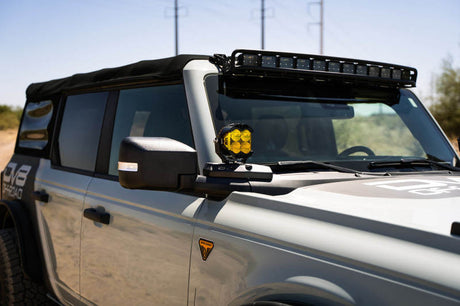 DV8 21-22 Ford Bronco A-Pillar Pod Light Mounts LBBR-02