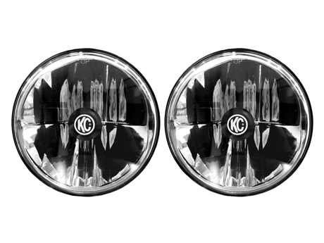 KC HiLiTES 97-06 Jeep TJ/Univ. 7in. Gravity LED H4 DOT Approved Replac. Headlight (Pair Pack System) 42361
