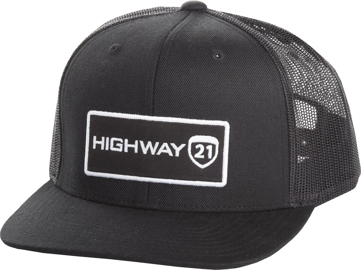 HIGHWAY 21 Corporate Hat Black #5426 489-1900