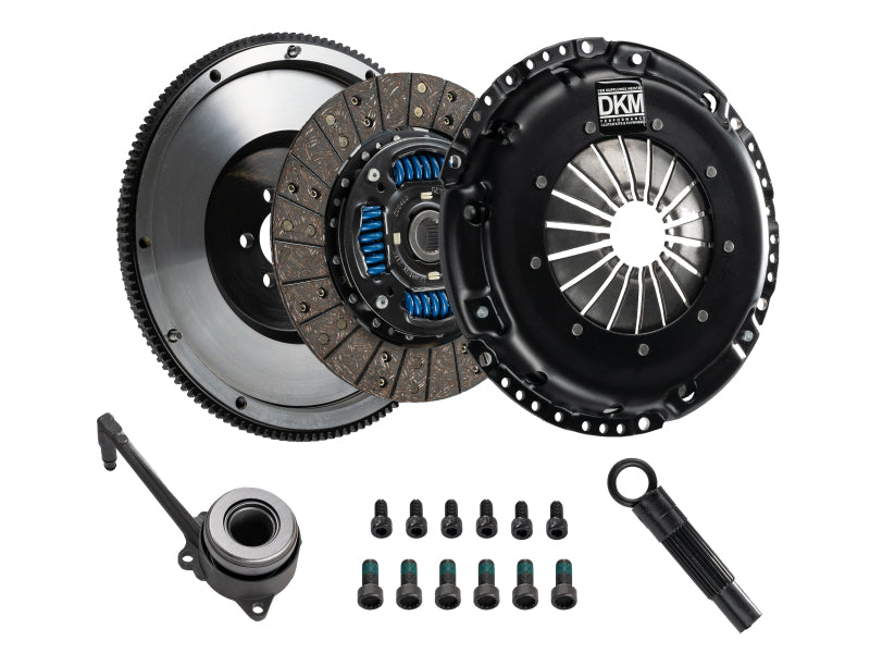 DKM Clutch VW GLI 1.8T 6-Spd Sprung Organic MB Clutch Kit w/Steel Flywheel (440 ft/lbs Torque) MB-004-040