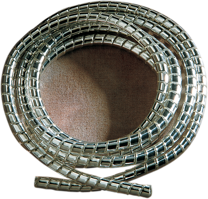 DRAG SPECIALTIES Cubierta de cable - 3/16" - Cromo 33-6008-HC4