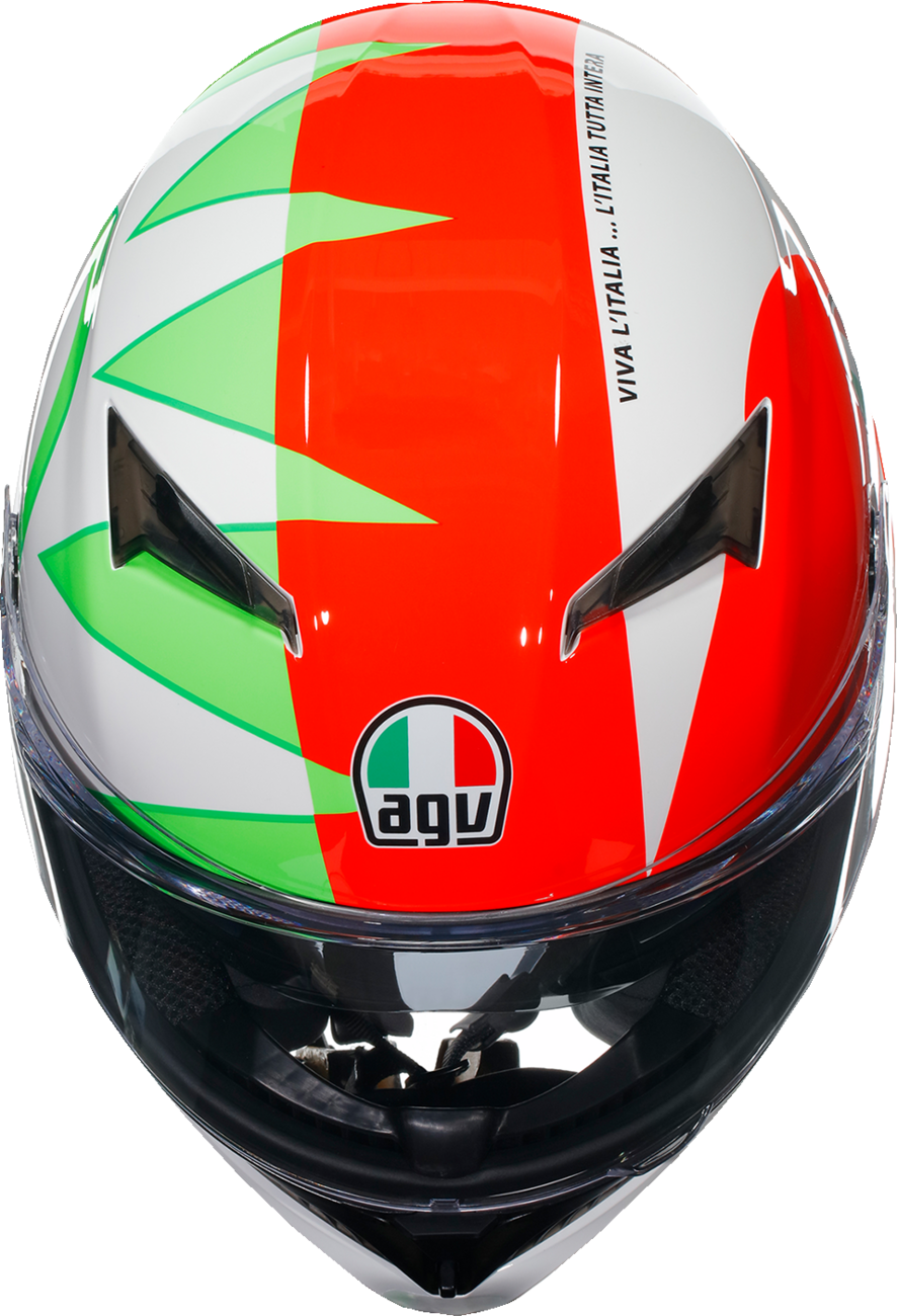 Casco AGV K3 - Rossi Mugello 2018 - Pequeño 2118381004005S 