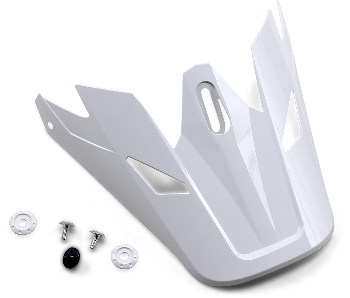 Z1R Rise Visor Kit - Gloss White 0132-1341